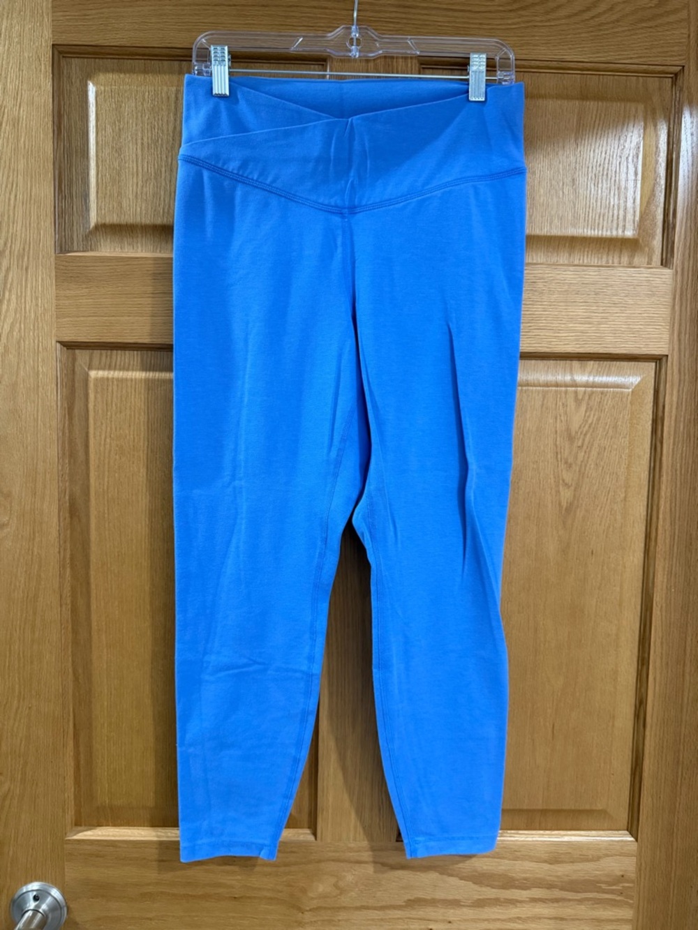 Old Navy V-Waist Electric Blue Girls' Leggings